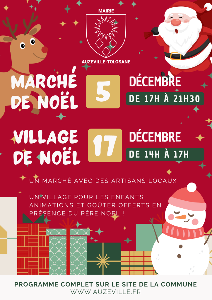 marche de noel 2025 auzeville
